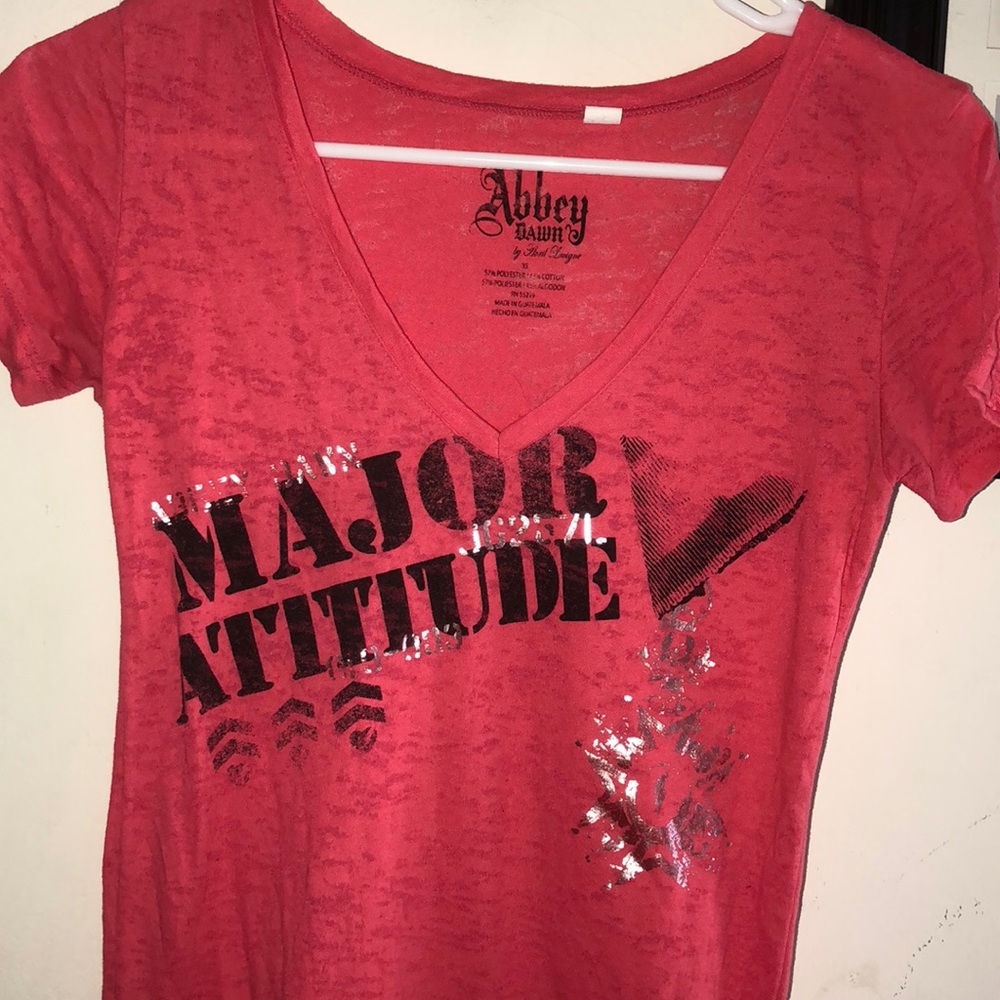 Abbey Dawn fitted tee shirt